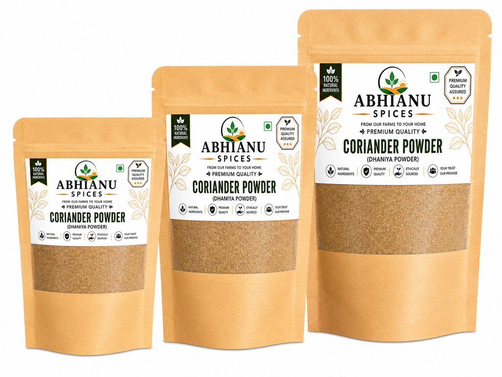 Abhianu Spices Coriander Powder Dhania 400 G Pack Of 8