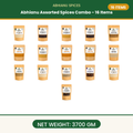 Abhianu Spices Assorted Indian Spices Combo 16 Items 3.7 Kg