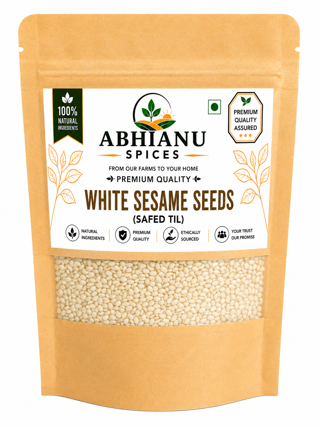 Abhianu Assorted Indian Spices Combo Pack Of 7 1.1 Kg