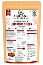 Abhianu Spices Cinnamon Dalchini 400 G Pack Of 8