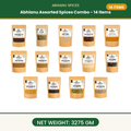 Abhianu Spices Assorted Indian Spices Combo 14 Items 3.275 Kg