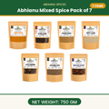 Abhianu Spices Assorted Indian Spices 750 G With Combo 7