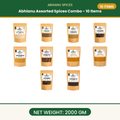 Abhianu Spices Assorted Indian Spices Combo 10 Items 2 Kg