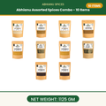 Abhianu Spices Assorted Indian Spices Combo 10 Items 1.125 Kg