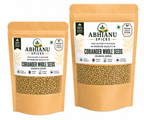 Abhianu Spices Coriander Whole Sabut Dhania 500 G Pack Of 5