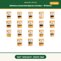 Abhianu Spices Assorted Indian Spices Combo 18 Items 2.6 Kg