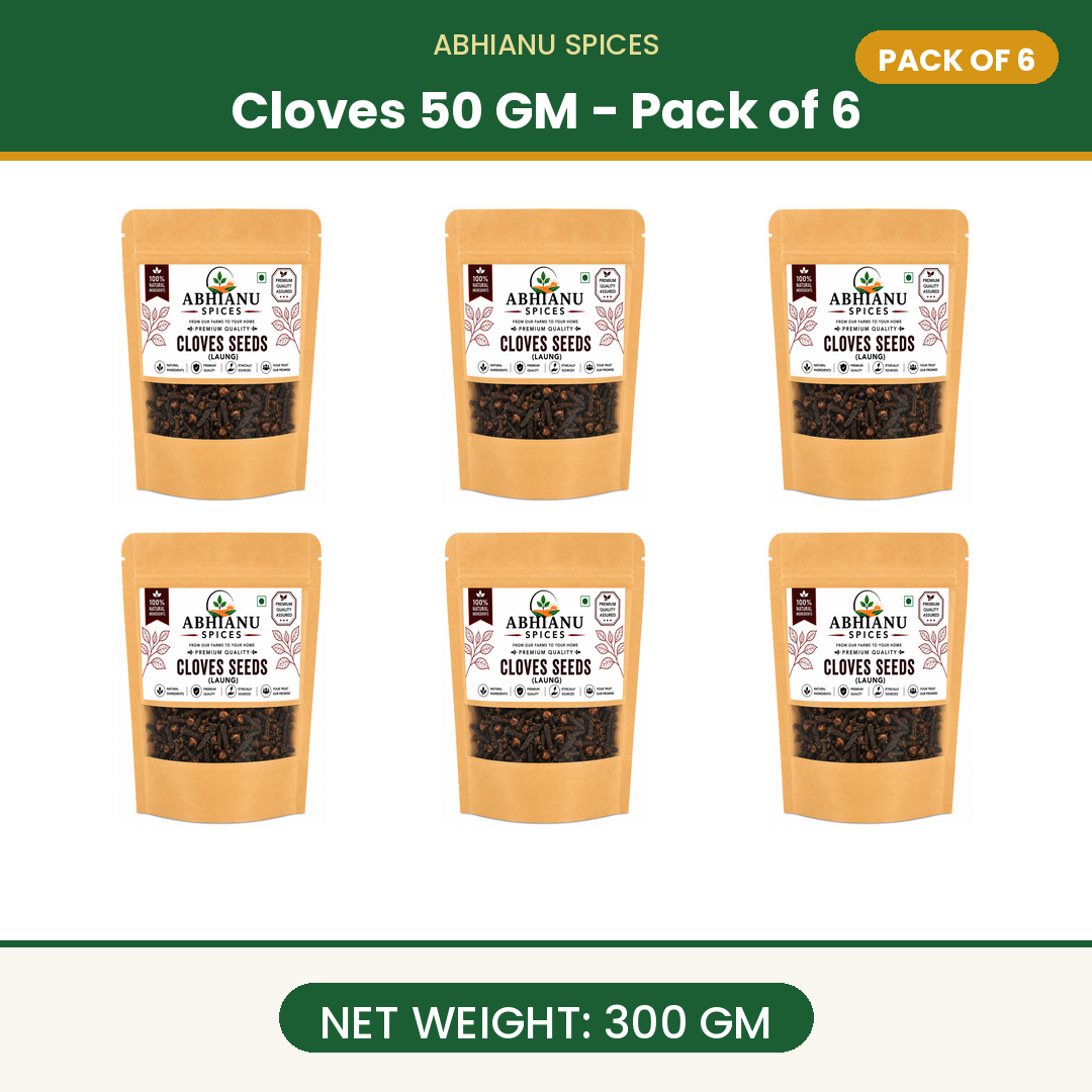 Abhianu Spices Whole Cloves Laung 200 G