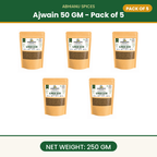 Abhianu Spices Ajwain Carom Seeds 250 G Pack Of 5