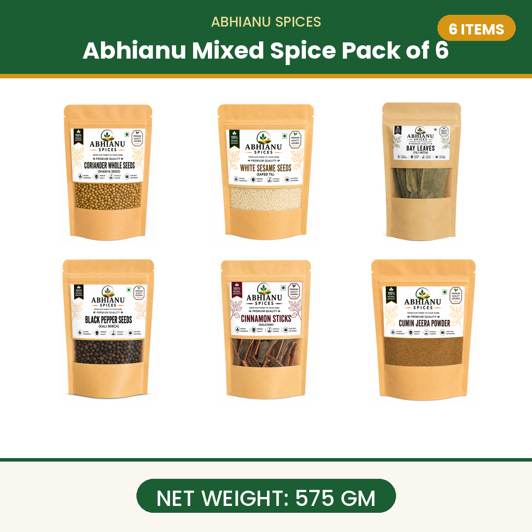 Abhianu Mixed Spice 575G Pack Of 6