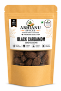 Abhianu Spices Black Cardamom Whole Pods 100 G