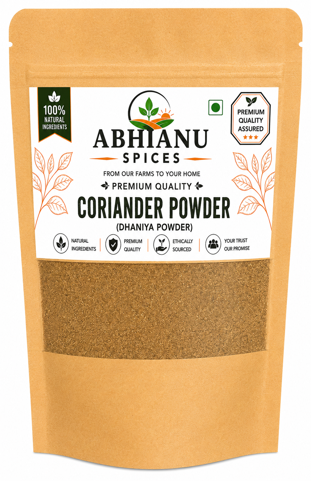 Abhianu Assorted Indian Spices Combo 10 Items 1.5 Kg