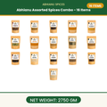 Abhianu Spices Assorted Indian Spices Combo 16 Items 2.75 Kg