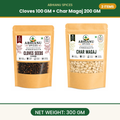 Abhianu Spices Cloves And Char Magaj Combo 300 G