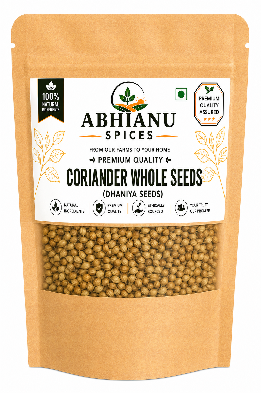 Abhianu Spices Assorted Indian Spices Combo 7 Items 1.6 Kg