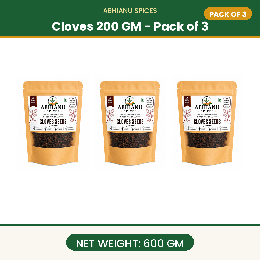 Abhianu Spices Whole Cloves Laung 200 G