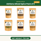 Abhianu Mixed Spice 750G Pack Of 6