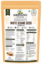 Abhianu Spices White Sesame Seeds Safed Til 500 G Pack Of 5