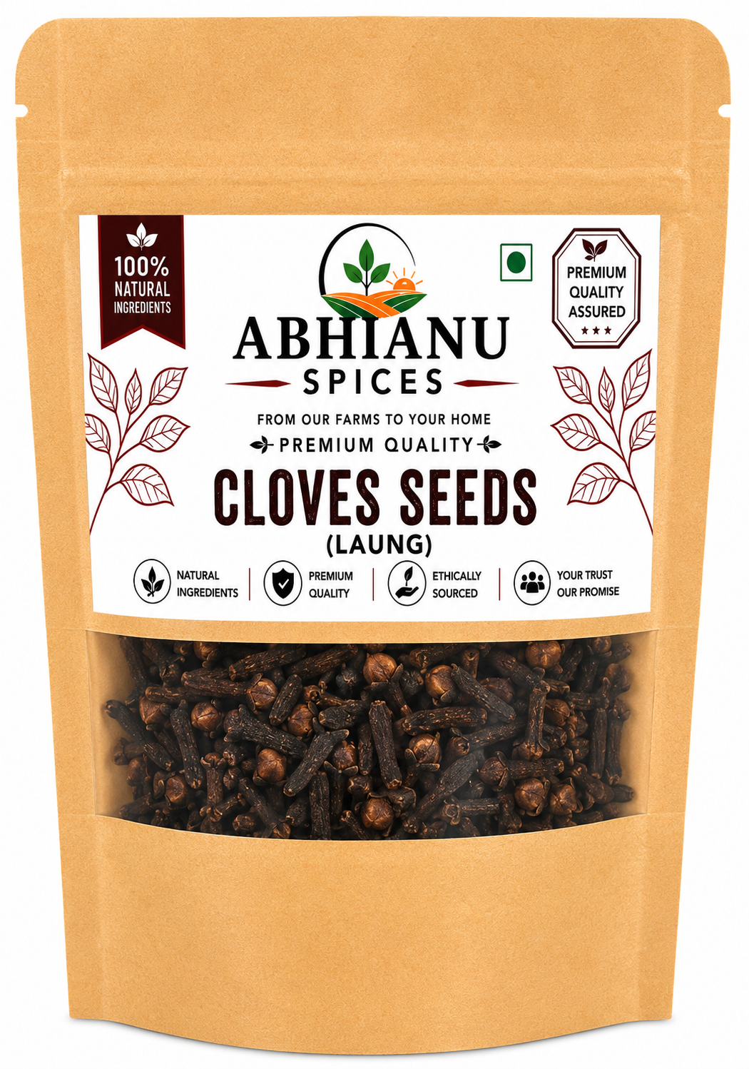 Abhianu Spices Assorted Indian Spices Combo 19 Items 3.625 Kg