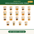 Abhianu Spices Assorted Indian Spices Combo 19 Items 3.625 Kg