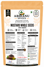 Abhianu Spices Mustard Seeds Rai Sarson 600 G Pack Of 6
