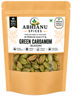 Abhianu Spices Green Cardamom Whole Pods 100 G