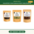Cloves 200 Gm And Green Cardamom 50 Gm And Chakra Phol 50 Gm