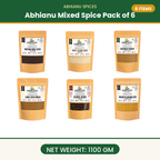 Abhianu Mixed Spice 1100G Pack Of 6