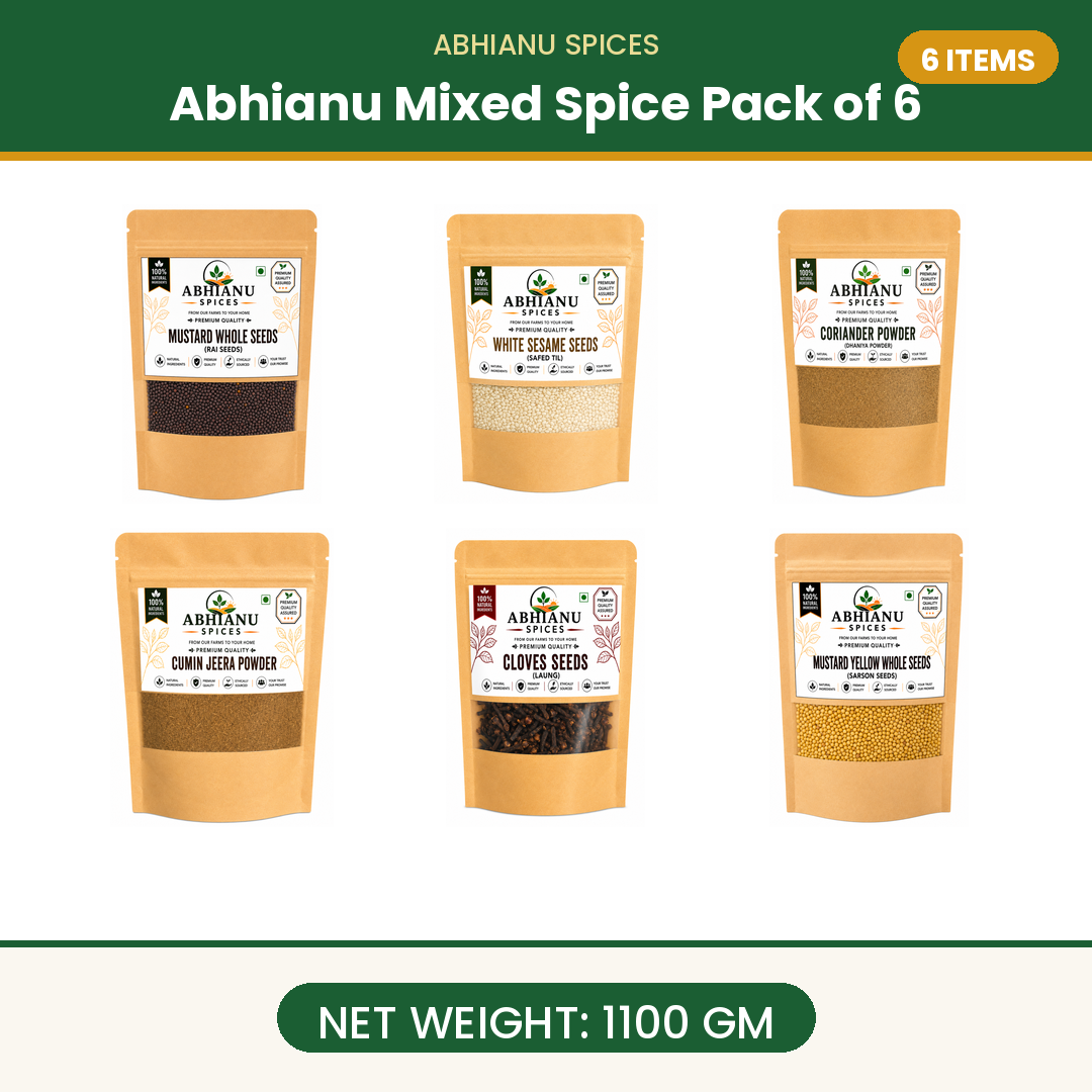 Abhianu Mixed Spice 1100G Pack Of 6