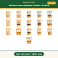 Abhianu Spices Assorted Indian Spices Combo 16 Items 3.8 Kg
