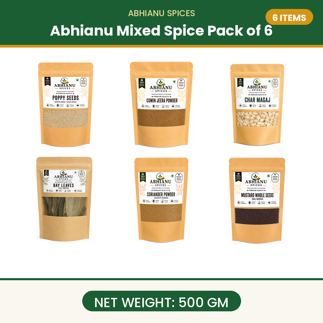 Abhianu Mixed Spice 500 GM Pack Of 6
