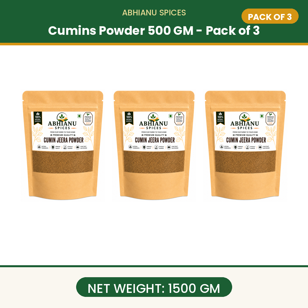 Abhianu Spices Cumin Powder Jeera 500 G