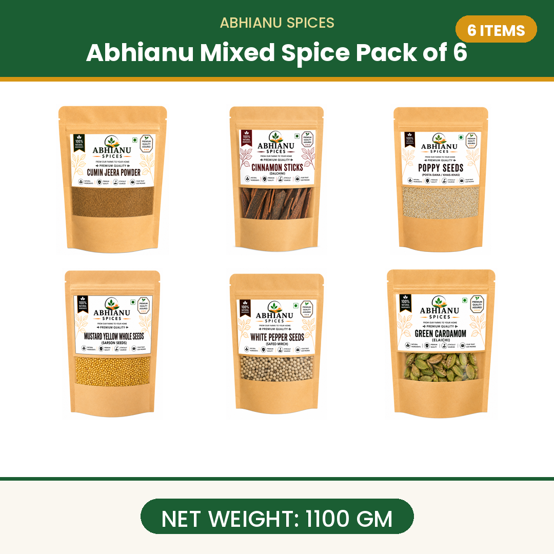Abhianu Mixed Spice 1100G Pack Of 6