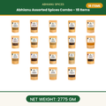 Abhianu Spices Assorted Indian Spices Combo 18 Items 2.775 Kg