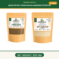 Ajwain 100 Gm And White Sesame Seedsafed Til 200 Gm