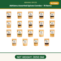 Abhianu Spices Assorted Indian Spices Combo 19 Items 3.65 Kg