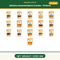 Abhianu Spices Assorted Indian Spices Combo 16 Items 2.2 Kg