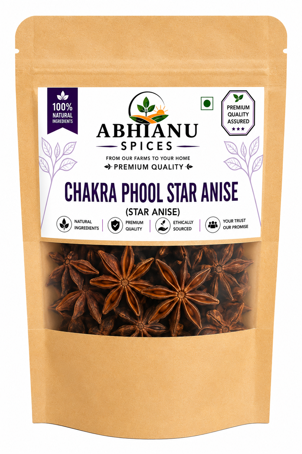 Abhianu Assorted Indian Spices Combo 10 Items 1.5 Kg