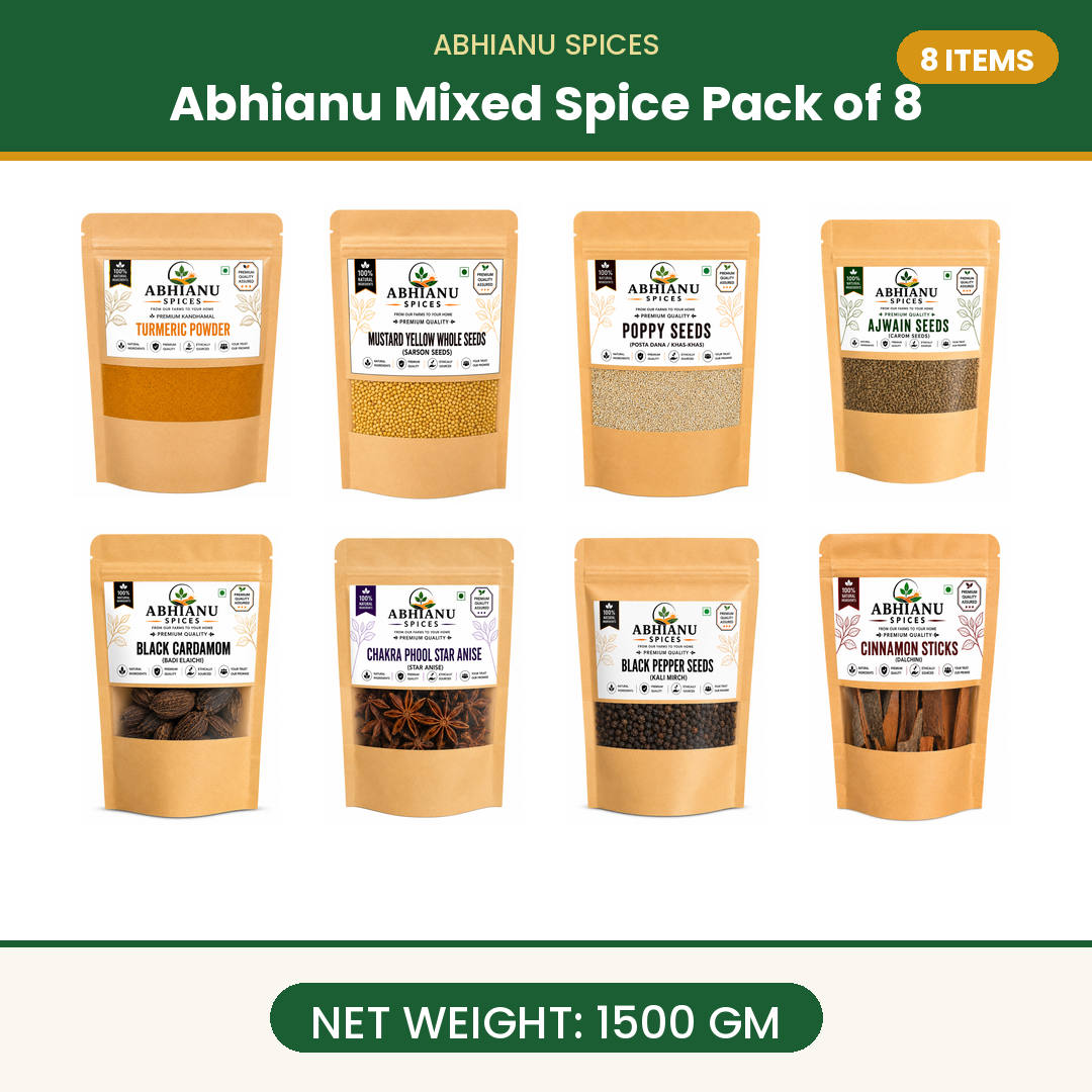 Abhianu Mixed Spice 1500GM in Pack Of 8
