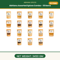 Abhianu Spices Assorted Indian Spices Combo 18 Items 3.45 Kg