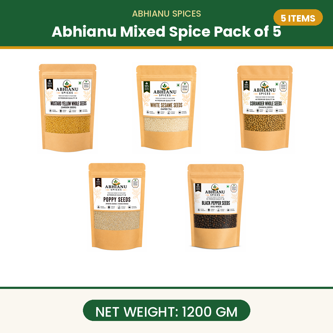 Abhianu Mixed Spice 1200GM Pack Of 5