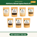Abhianu Spices Assorted Indian Spices Combo 700 G Pack Of 7