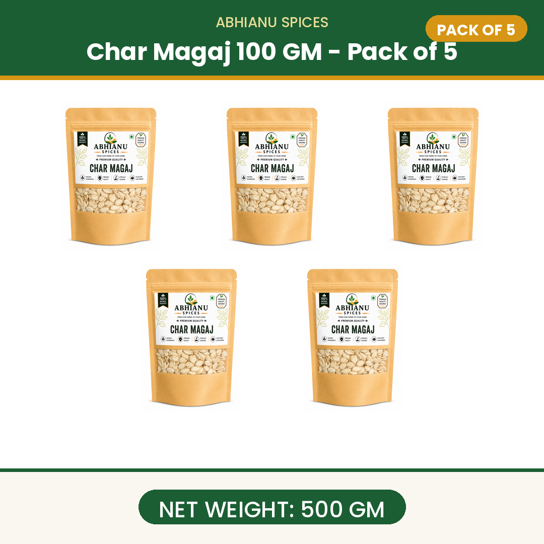 Abhianu Spices Char Magaj Mixed Seeds 500 G