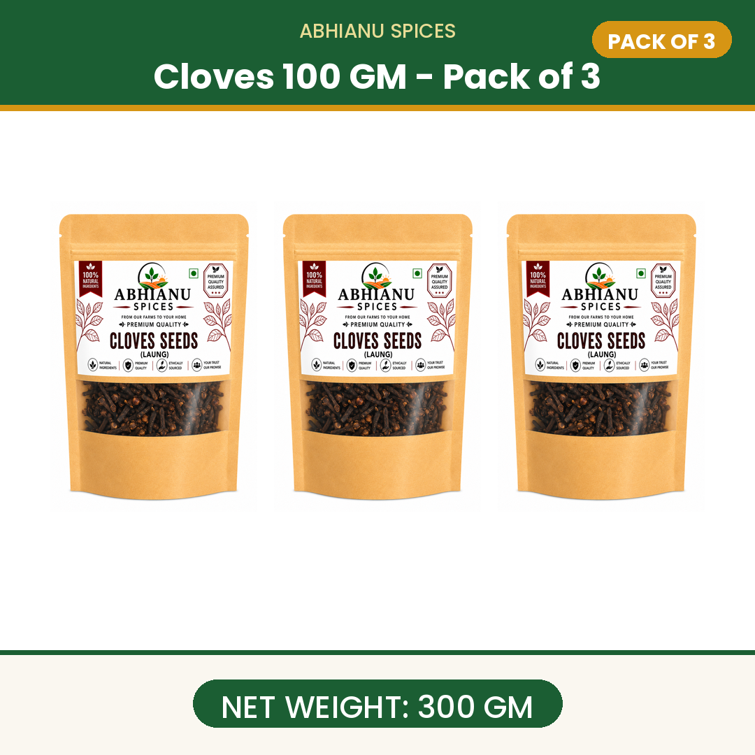 Abhianu Spices Whole Cloves Laung 200 G