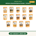Abhianu Spices Assorted Indian Spices Combo 14 Items 2.8 Kg