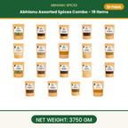 Abhianu Spices Assorted Indian Spices Combo 19 Items 3.75 Kg