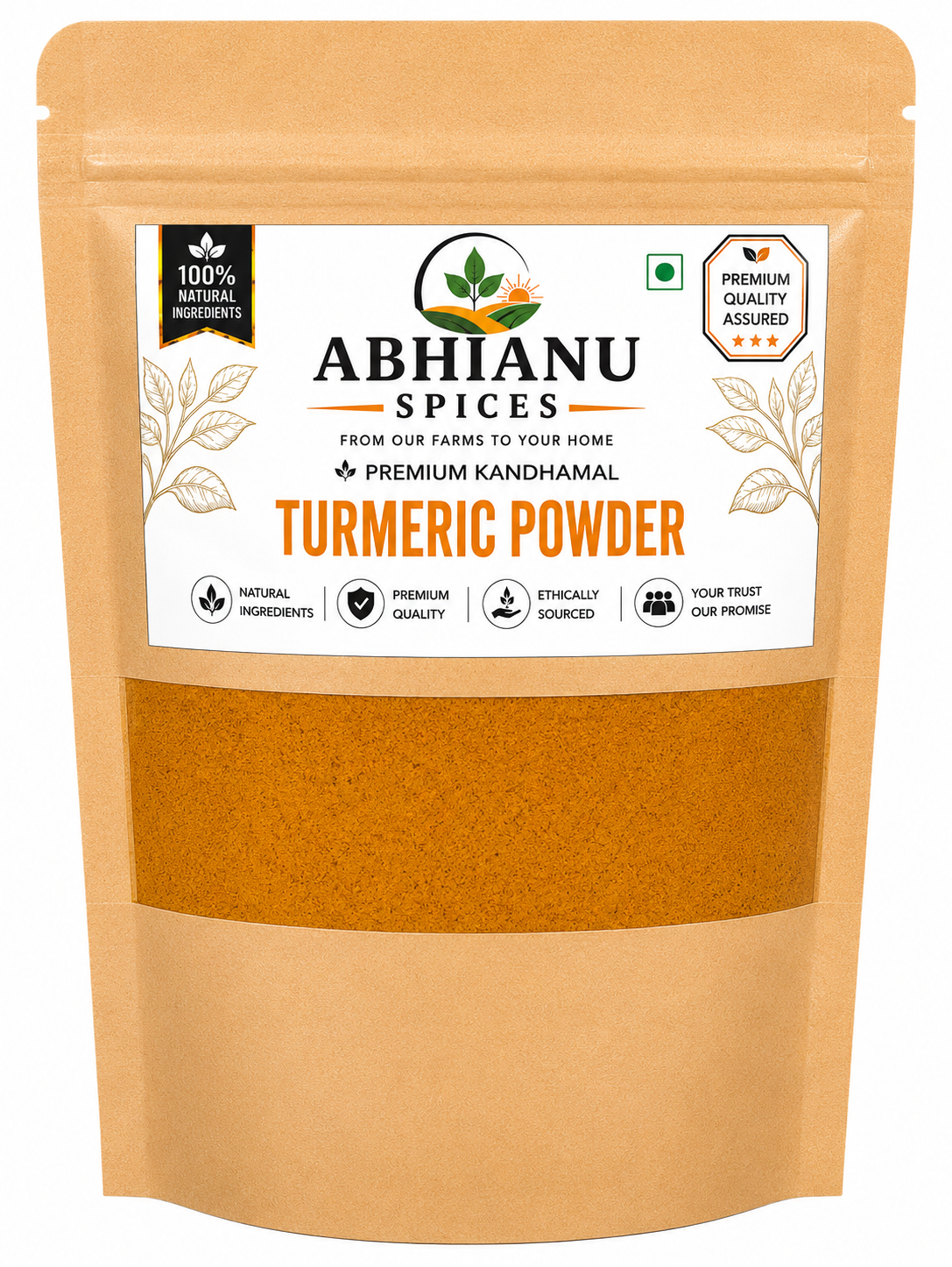 Abhianu Spices Assorted Indian Spices Combo 19 Items 3.2 Kg