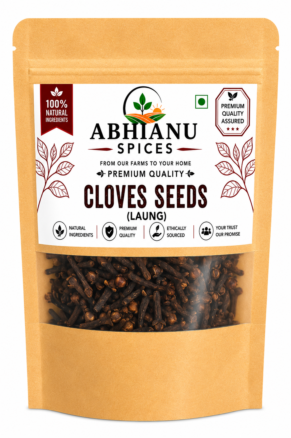 Abhianu Assorted Indian Spices Combo 10 Items 1.5 Kg