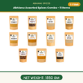 Abhianu Assorted Indian Spices Combo 11 Items 1.85 Kg