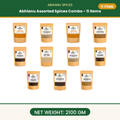 Abhianu Spices Assorted Indian Spices Combo 11 Items 2.1 Kg
