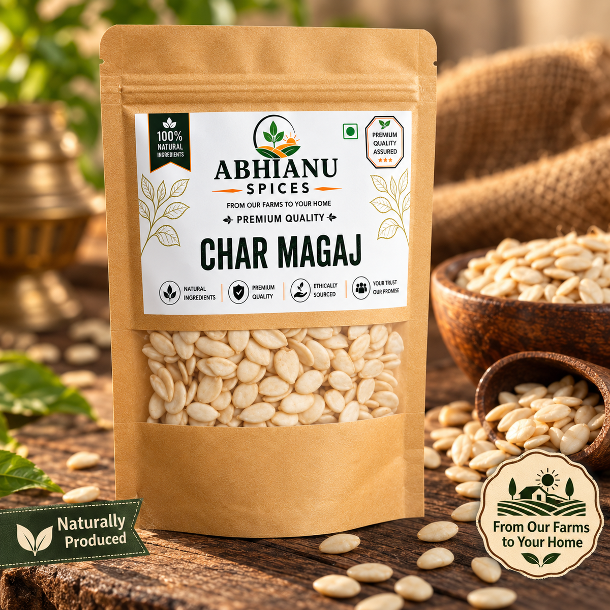 Abhianu Spices Char Magaj Mixed Seeds